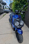 2023 Wolf Brand Scooter | Rugby II 150cc | Blue | $1,899