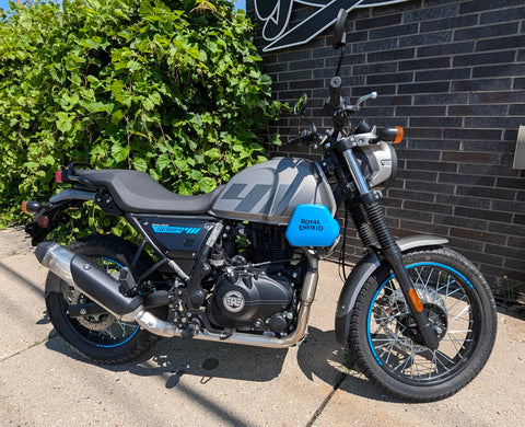 2023 Royal Enfield Scram 411 | Graphite Blue | $3,999