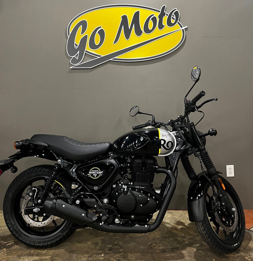 royal enfield hunter black 350